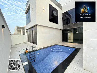 Luxury corner villa with pool for sale, price includes elevator, electricity, water, air conditioning, registration fees, and lifetime freehold owners