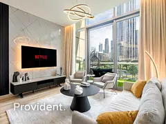 Luxury 1-Bedroom l Furnished l Full Burj Khalifa View