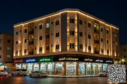 للبيع برج فندقي متميز بمنطقة النعيمية 1 مباشر على شارع الشيخ خليفة بن زايد