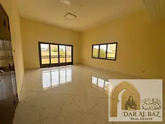 Luxury commercial villa, first occupancy, for annual rent in Al Rifaa, Sharjah | 4 bedrooms | 2 majl
