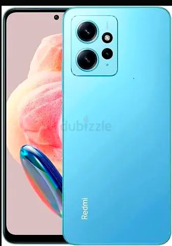 Redmi Note 12- good condition, light blue (unlocked)