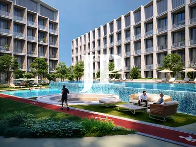 City View Studio | Binghatti Hillcrest | Pool & Park Outlook