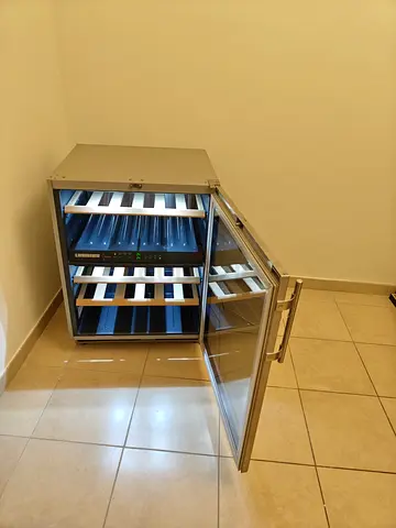 Liebherr Wine Cooler / Beverage Fridge - 2-Zone, Glass Door