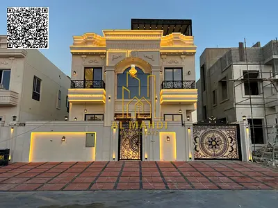 فيلا كلاسيك للبيع طابقين وروف تشطيبات فاخرة شامل رسوم التسجيل موقع مميز قريب من الخدمات