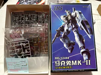 Gundam model kit
