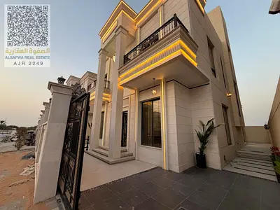فيلا استثنائية للبيع في عجمان بتصميم فاخر، وتشطيبات راقية، ومساحات تمنحك إحساسًا بالرفاهية منذ اللحظة الأولى.