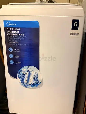 Midea Washing Machine, Refrigerator - Good Condition