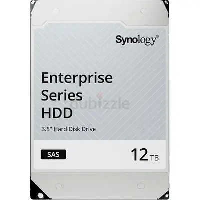 Synology Enterprise Series 12TB 3.5 SAS Hard Disk Drive HAS5310-12T