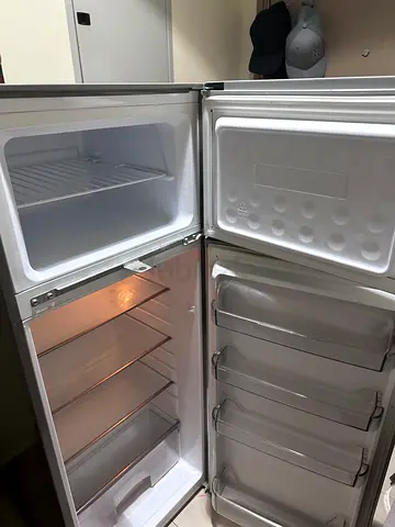 Used GEEPAS double-door refrigerator freezer - good working condition