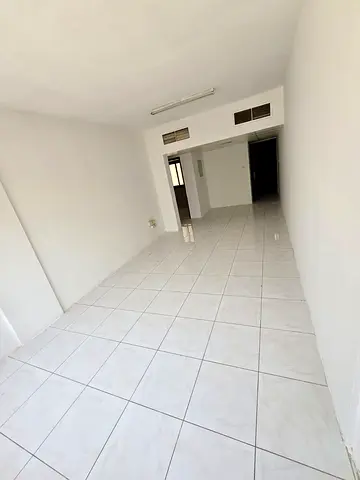 For annual rent in Al Majaz 2, 3BR apartment with living room, 3 bathrooms, balcony, master bedroom