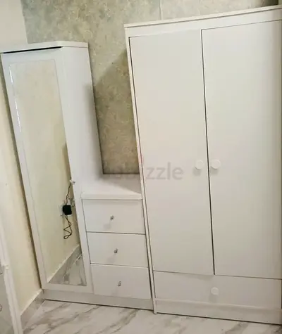 Cupboard with dressing table good condition like new both for 250