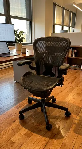 Herman Miller Aeron Ergonomic Office Chair - Size B, Good Condition