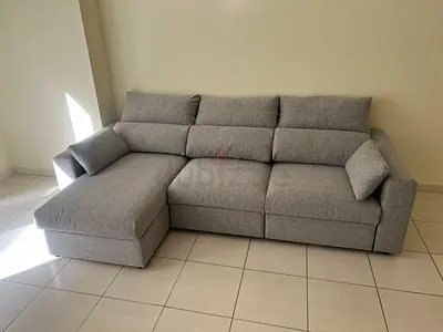 Looks great Condition Ikea eskelstuna L shape sofa bed with storage