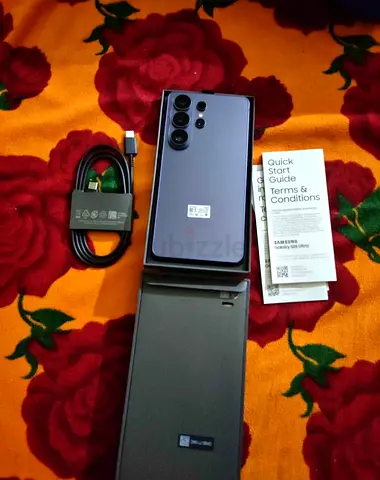 S26ultra 12/256gb usa voilet,black,open box ,not use