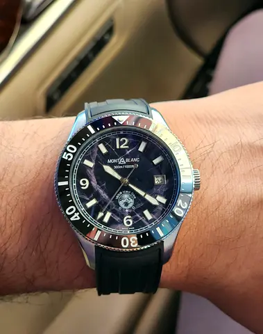 Mont Blanc automatic mens watch