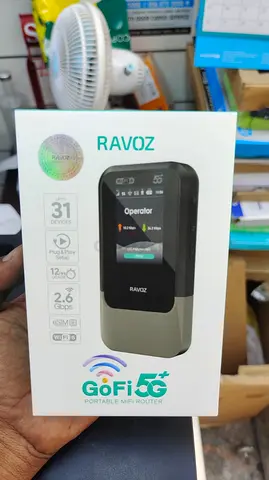 RAVOZ Portable Mobile Router WiFi6