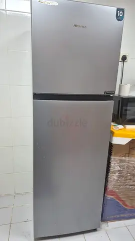 Hisense Top Freezer Refrigerator 250L Stainless Steel – RT3N328NAB
