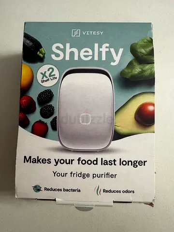 VITESY Shelffy Fridge Purifier - Keeps Food Fresh Longer (Boxed)