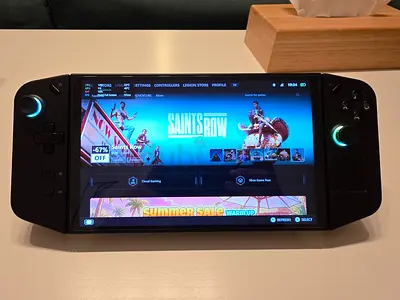 Lenovo Legion Go handheld gaming console - good condition