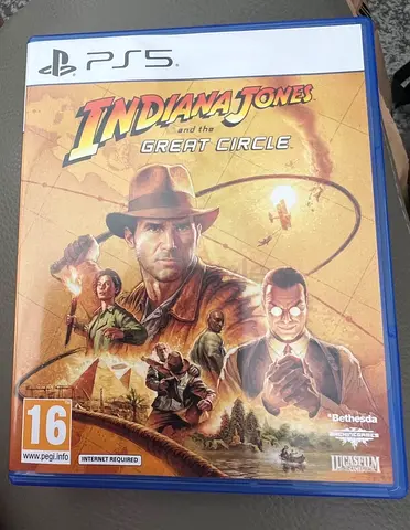 Indiana Jones and the great circle PS5 game disk version