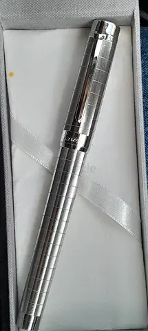 Elegant Cartier Silver-Tone Pen – Excellent Condition
