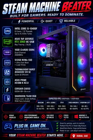 RTX 3060 12GB | i5 Gaming PC