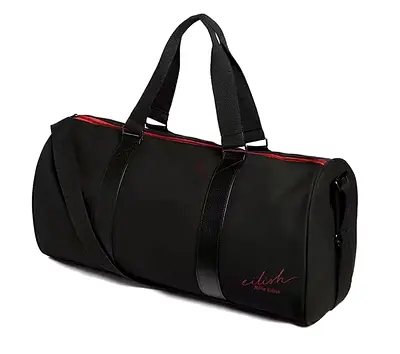 Black Billie Eilish Duffle Bag - Medium Travel/Gym Bag