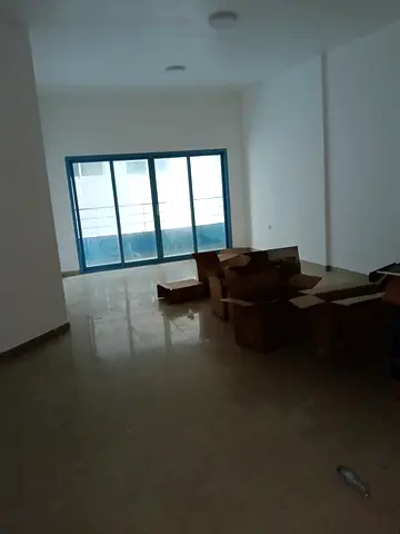 Two bedrooms and a living room available in Al Nuaimiya 3, directly on Khalifa Street. Price: 48,000 AED. Free parking.