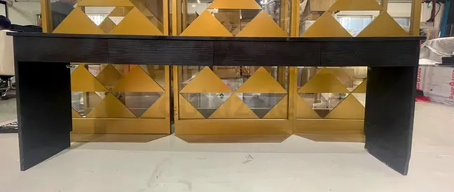 long black table