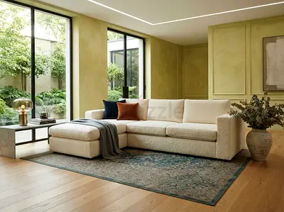 Contemporary L Shape Sofa