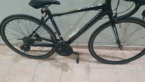 Captain stag alcro 700C hybrid aluminium road bike - 21-speed, good condition