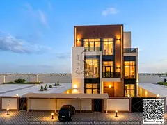 Luxury Villa for Sale in Al Tallah Area – Ajman | 7 Bedrooms, Elevator, and Spacious Living