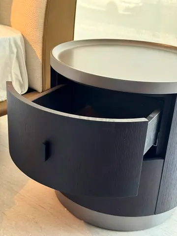 Black Bedside Table – Brand New | 50 × 50 × 50 cm