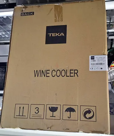 TEKA BRAND NEW STOCK PIECE WINE BAR FRIDGE DUAL TEMPERATURE EXCELLENT WORKING