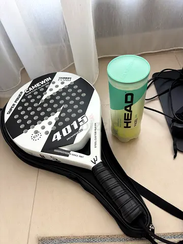 Camewin padel racket 1pcs + HEAD padel one balls 2pcs