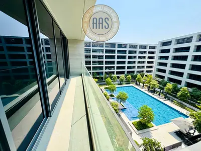 Pool View Corner Unit 2BHK Brand New In Sakoon Building Aljada Community