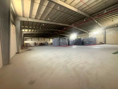 35000 sqft complex warehouse yard labor rooms 450KW in Umm Al Thuoub ready in one week AED 1.4M yearly