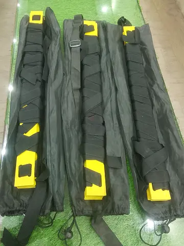 Set of 4 Portable Agility Ladders with Carry Bags - Used Good Condition