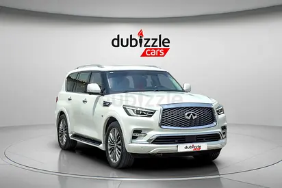 AED 1481/month | 2018 Infiniti QX80  | GCC Specs | Ref#501241