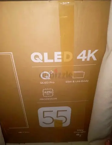 55-inch QLED 4K TV with box - Samsung style QLED Pro