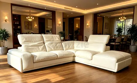 Sofa Marina Home Genuine Leather L Shape