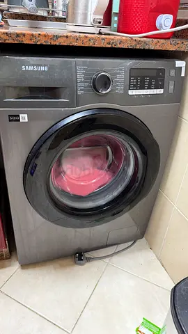 Samsung Front Load Washer - 8KG, Graphite, Good Working Condition