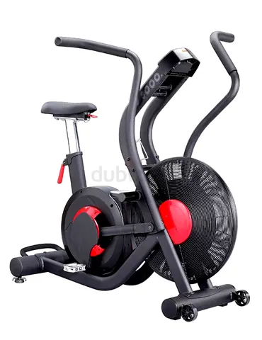 The Impetus IV-8000A is a commercial-grade air bike designed for high-intensity interval training