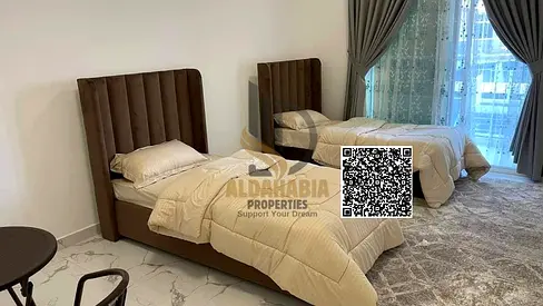 🏢 شقة مفروشة للإيجار الشهري | غرفتين وصالة – تاور الواحة | الراشدية ١  إيجار شهري مرن – مفروش بالكامل – موقع راقٍ – جاهزة للسكن الفوري