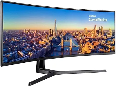 Samsung 34 Inch Curved USB-C Ultrawide 100Hz WQHD 3440x1440 AMD FreeSync Monitor