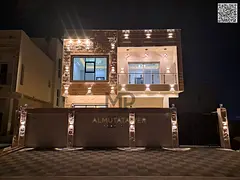 Villa for sale at ajman| al Yasmeen area| 6 master rooms, majlis, hall, maid room, roof| freehold fo