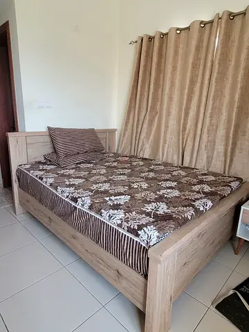 Queen Size Bed (With Mattress)