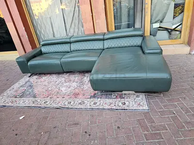 Excellent condition Koala Living Electric Recreener Original Leather L shape Sofa for sale in great