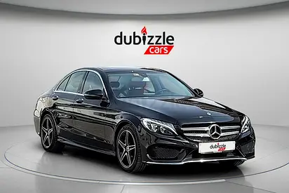 AED 1316/month | 2018 Mercedes-Benz C-Class C200 | GCC Specs | Ref#499776