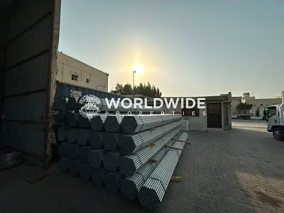 YARD AVAILABLE FOR RENT IN INDUSTRIAL AREA 1 35000ft land boundary wall / interlocking/ swerage/ Fewa 3 phase 5 rooms kitchen / washrooms . 25KW ELEC